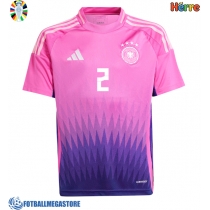 Fotballdrakt Herre Tyskland Antonio Rudiger #2 Bortedrakt EM 2024 Kortermet